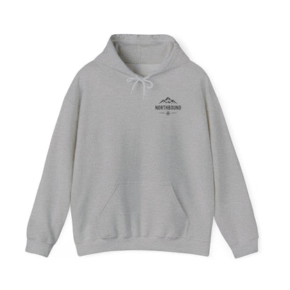 Northbound “Adventure Awaits” Premium Hooded Sweatshirt